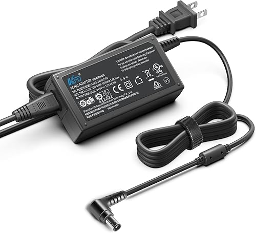 KFD Adaptador de CA de 24V para Samsung HW-A650 HW-A60M HW-A550 HW-R650 HW-R550 HW-R530 HW-Q60R HW-Q60T HW-Q6CR HW-Q6CT HW-Q67CT HW-R60C HW-R60M