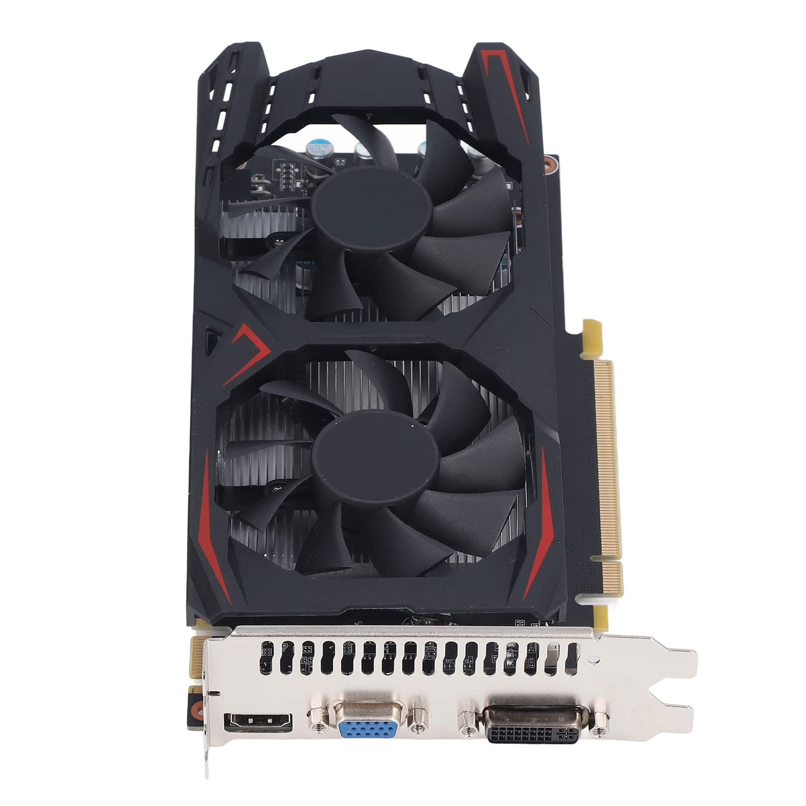 Karta Graficzna 550TI, 1,5 GB GDDR5 192Bit Podwójny Wentylator Niski Poziom Hałasu Karta Graficzna Komputera Stacjonarnego, Obsługa Wyjścia Wyświetlacza DP, DVI, HDMI