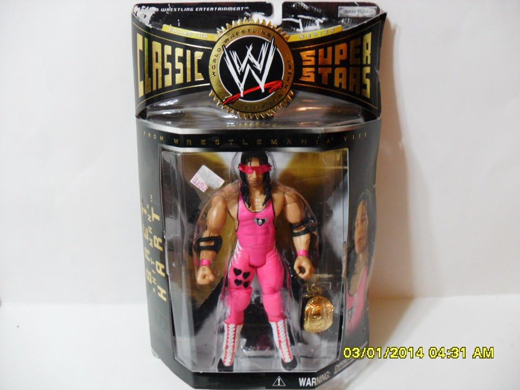WWE Classic Superstars Collector Series Figure: Bret The Hitman Heart