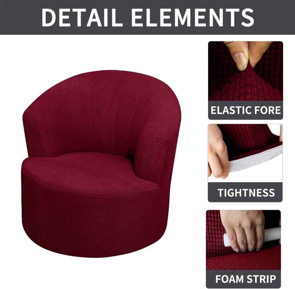 BLLMTEAR Housse de Fauteuil Extensible Housse de Chaise Tonneau