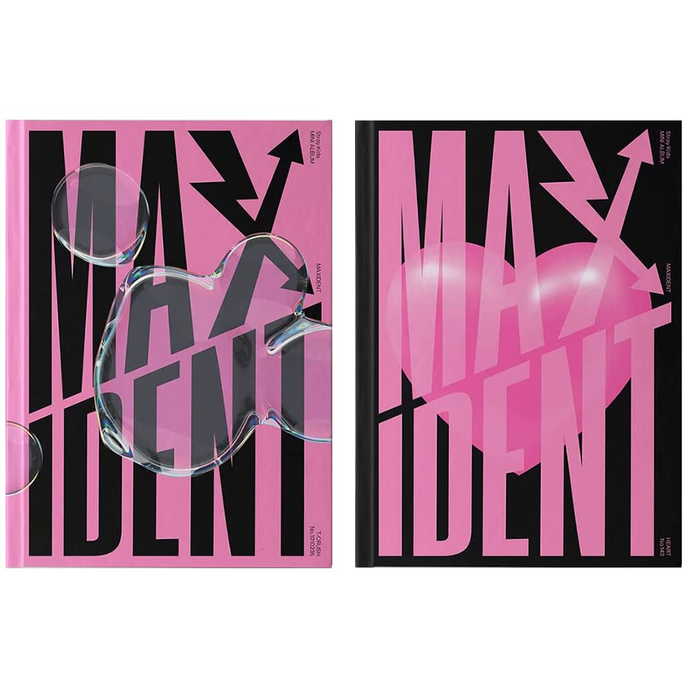 STRAYKIDS SKZ - 7TH MINI ALBUM MAXI DENT, [SET : T-CRUSH VERSION + HEART VERSION]