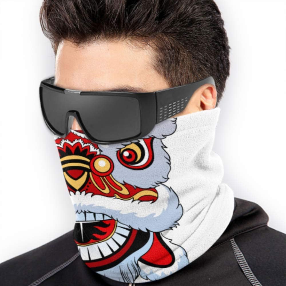 Chinese New Year Lion Dance Head Uv Face Mask Sun Protection Sun Protector Face Mask Sun Protection Face Mask Men Multi Function For Winter Cold Weather Keep Warm For Mens Womens Amazon Ca