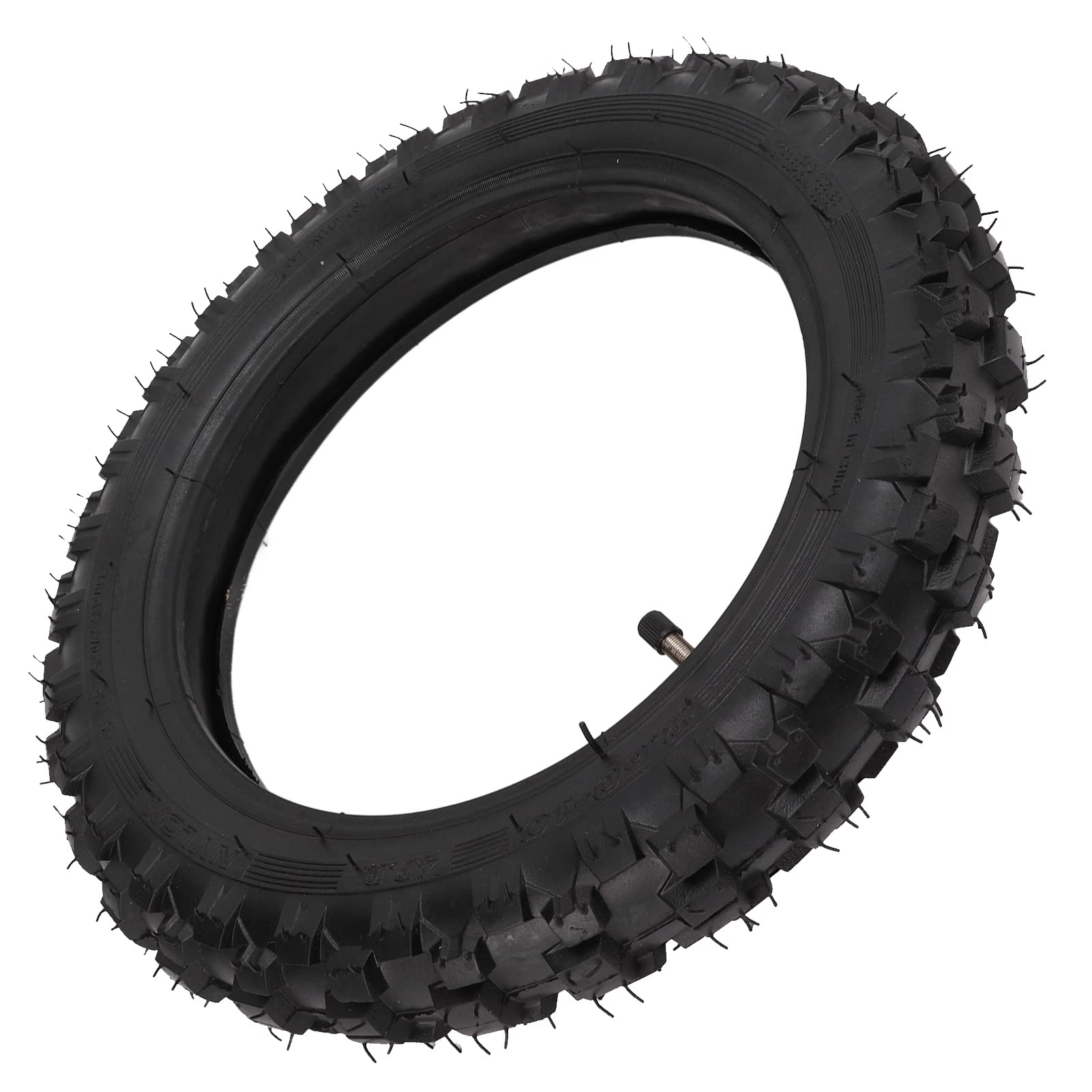 2,50-10 Zoll Reifen und Schlauch, Stoßdämpfender Reifen- und Schlauchersatz Hohe Belastung für DIY-Modifikation Ersatz für CRF50 Dirt Bike