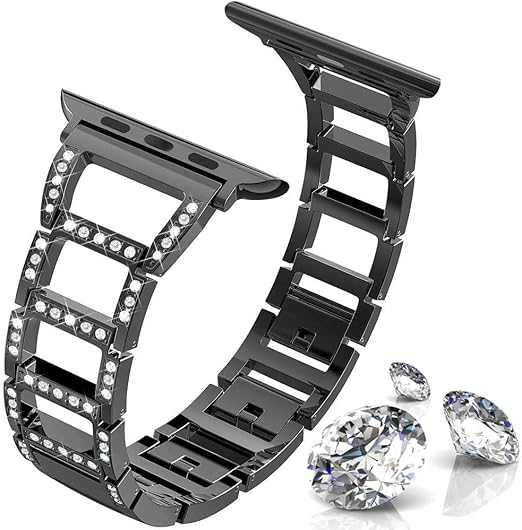 Per cinturino Apple Watch Band 38mm (42mm), regolabile per le donne,  cinturino sportivo di ricambio in metallo per Iwatch Series 3 2 1, Nike +,  Edition : Amazon.it: Elettronica