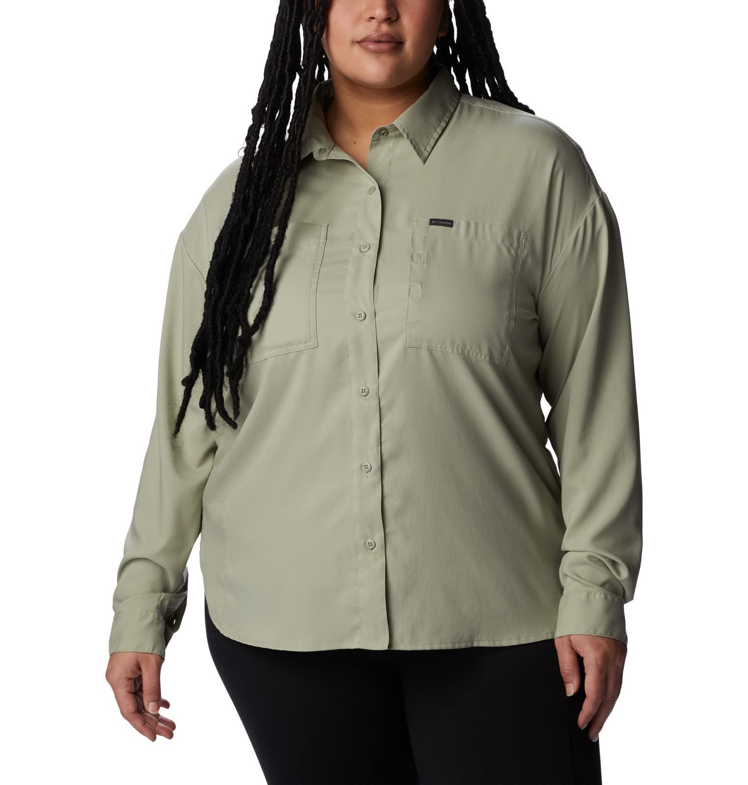 Columbia Silver Ridge Utility Patterned Long Sleeve Shirt Maglietta da Escursionismo Donna