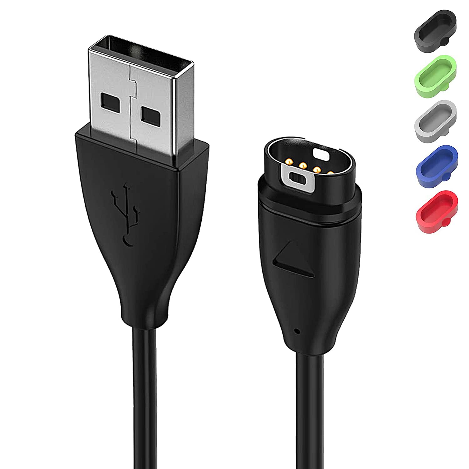 BICMICE Charger for Garmin Fenix 5 5S 5X 6 6S 6X Plus Pro 7 7S 7X Series Forerunner 945 45 45S 745 235 Approach S10 S40 S60 G12 S12 S42,Vívoactive 3 4 4S,Instinct,Venu 2 2S Plus Watch Charging Cable