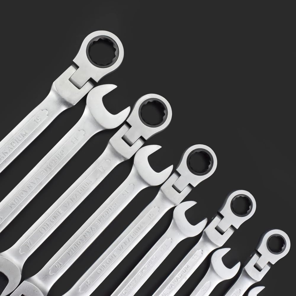 Zestaw kluczy, klucz płaski 6-24 mm Zestaw kluczy uniwersalnych Zestaw kluczy płasko-oczkowych z grzechotką Zestaw narzędzi Zestaw narzędzi do naprawy samochodów Zestaw narzędzi ręcznych Zestaw kluczy