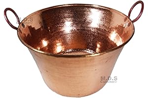 Cazo De Cobre Para Carnitas: Authentic Mexican Copper Wok for Exceptional Homemade Cooking