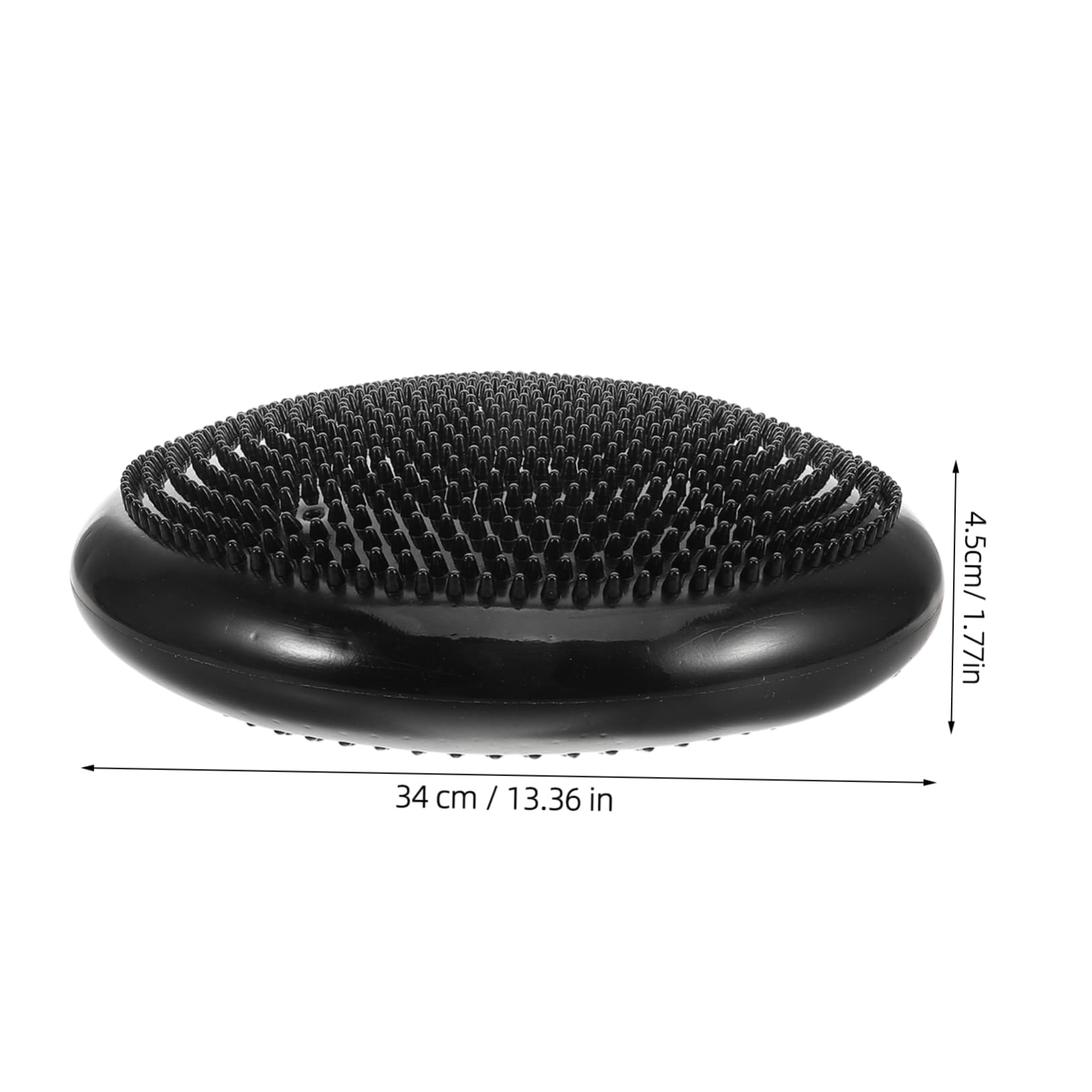 KOMBIUDA Cuscino Gonfiabile Per Yoga Base Rotonda in Pvc Per Allenamento Muscoli Core 2 Pezzi Per Seduta Ufficio Palestra Di Casa