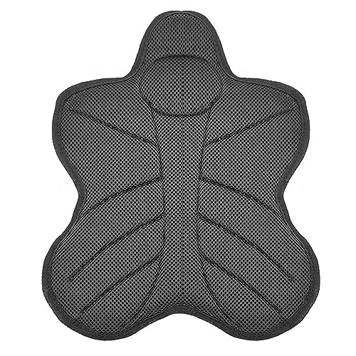Fulenyi Moto, Confort Cojin Malla Moto, Asientos Moto Motocicleta Asiento Cojin Aire Asiento para Moto Aire Cojín Asiento