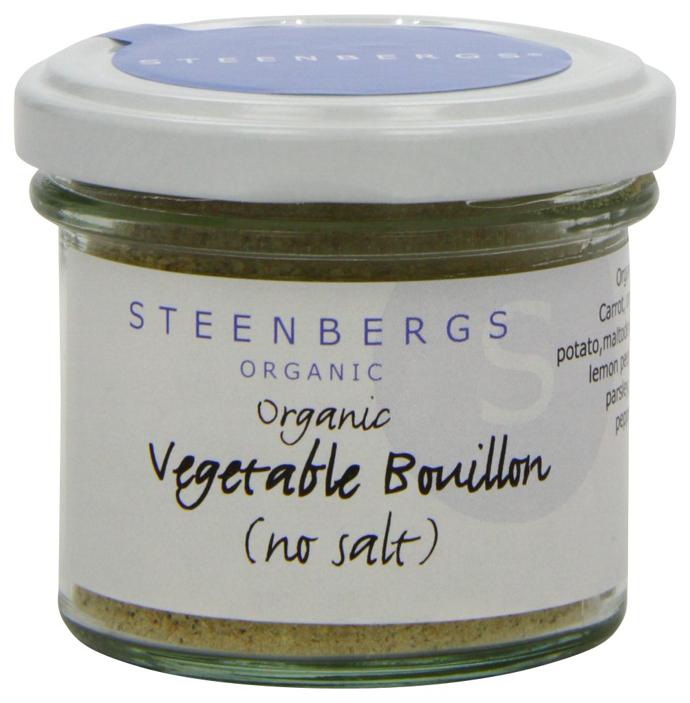 Steenbergs Organic Vegetable Bouillon Low Salt 40 g (Pack of 3)