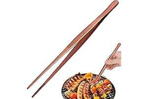 12 Inch Copper Tongs: Precision Tweezers for the Culinary Artist