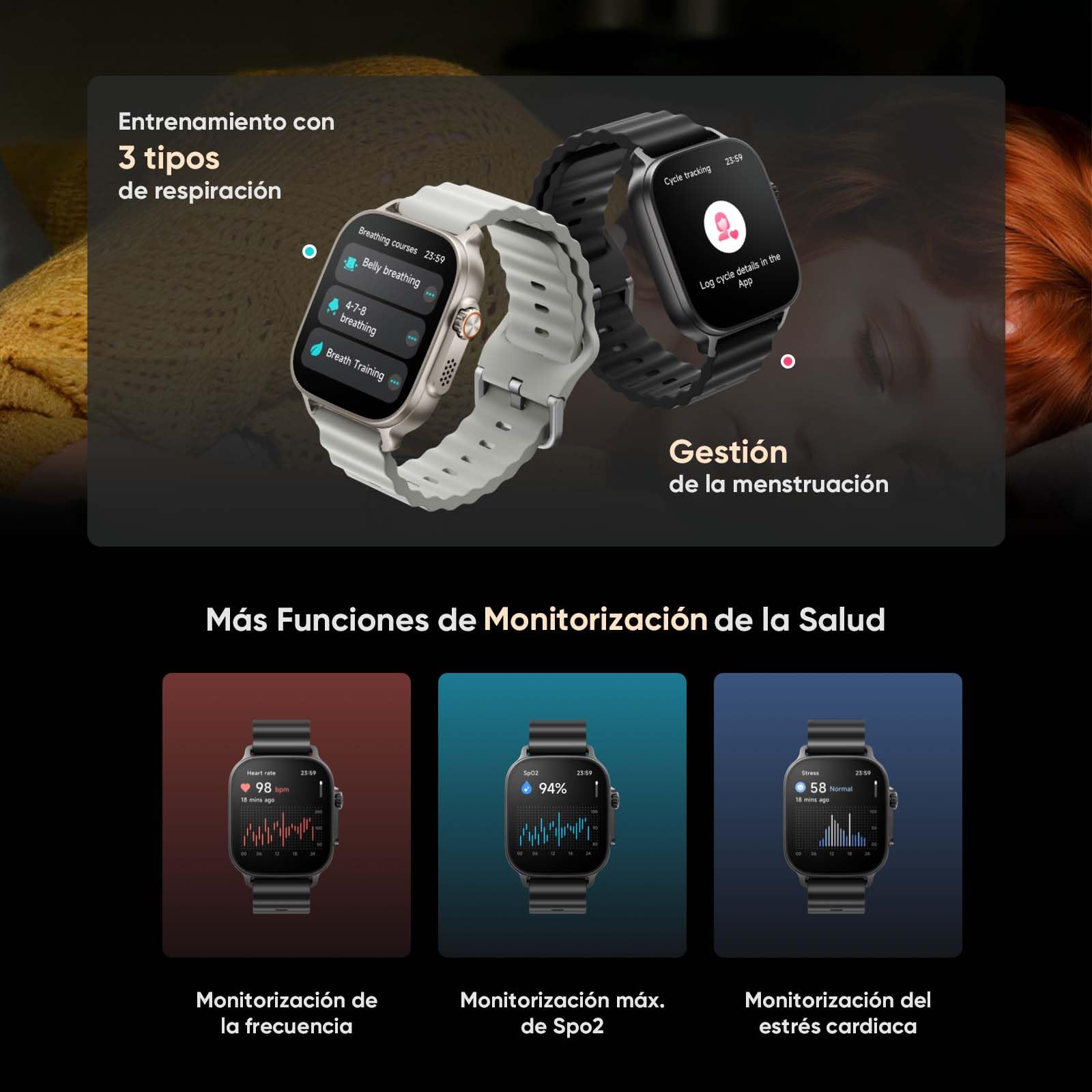 realme Watch 5 Smartwatch con Batería de 20 Días, Reloj Inteligente con 108 Modos de Deportes, Monitor de Salud, Reloj Inteligente 1.97" AMOLED y Resistente de IP68, NFC, GPS, Plata