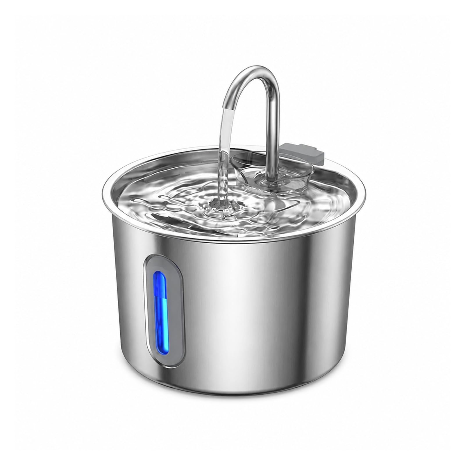 Fuente de Agua para Mascotas, Fuente De Agua para Gatos Acero Inoxidable
