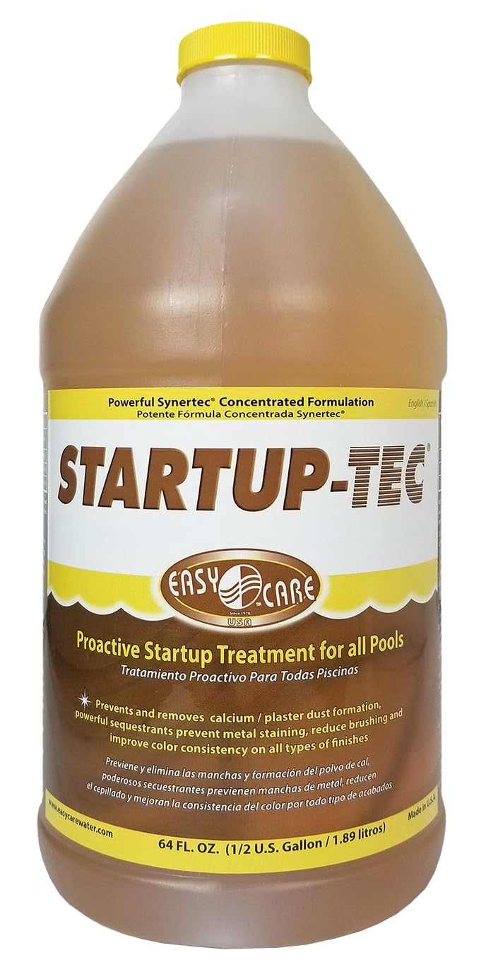 EASYCARE 70064 Startup-Tec New Pool Startup Treatment, 64 Fl. Oz Bottle