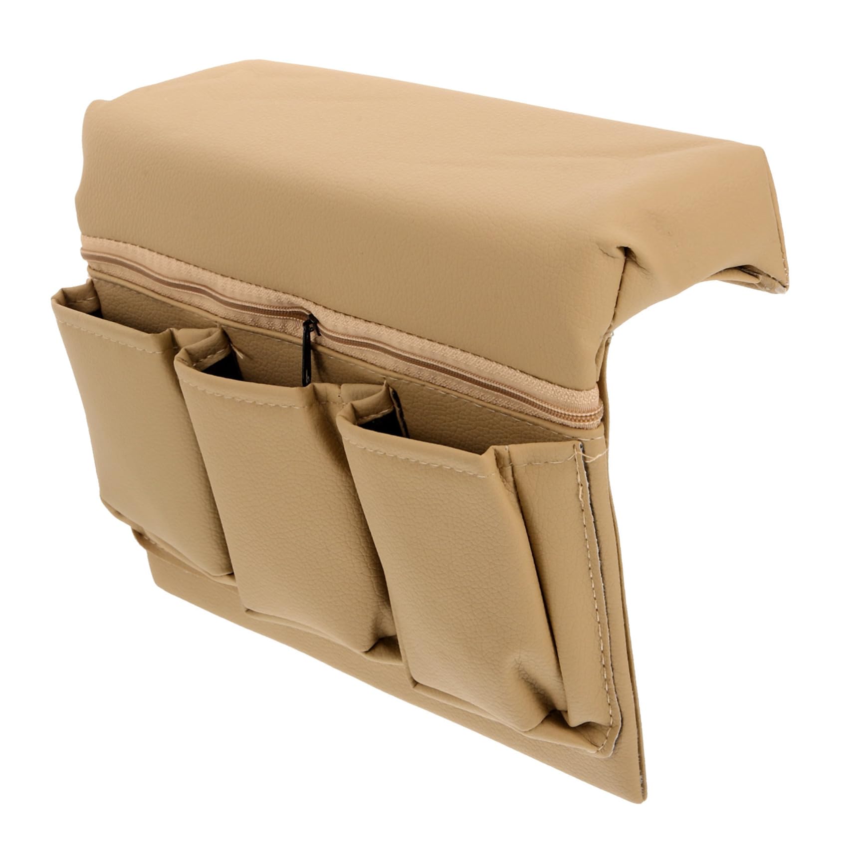 LALADEFIEE Car Armrest Organizer with Storage Auto Door Elbow Rest PU Armrest Pad with Multiple Pockets Car Supplies for Enhanced Comfort and Convenience