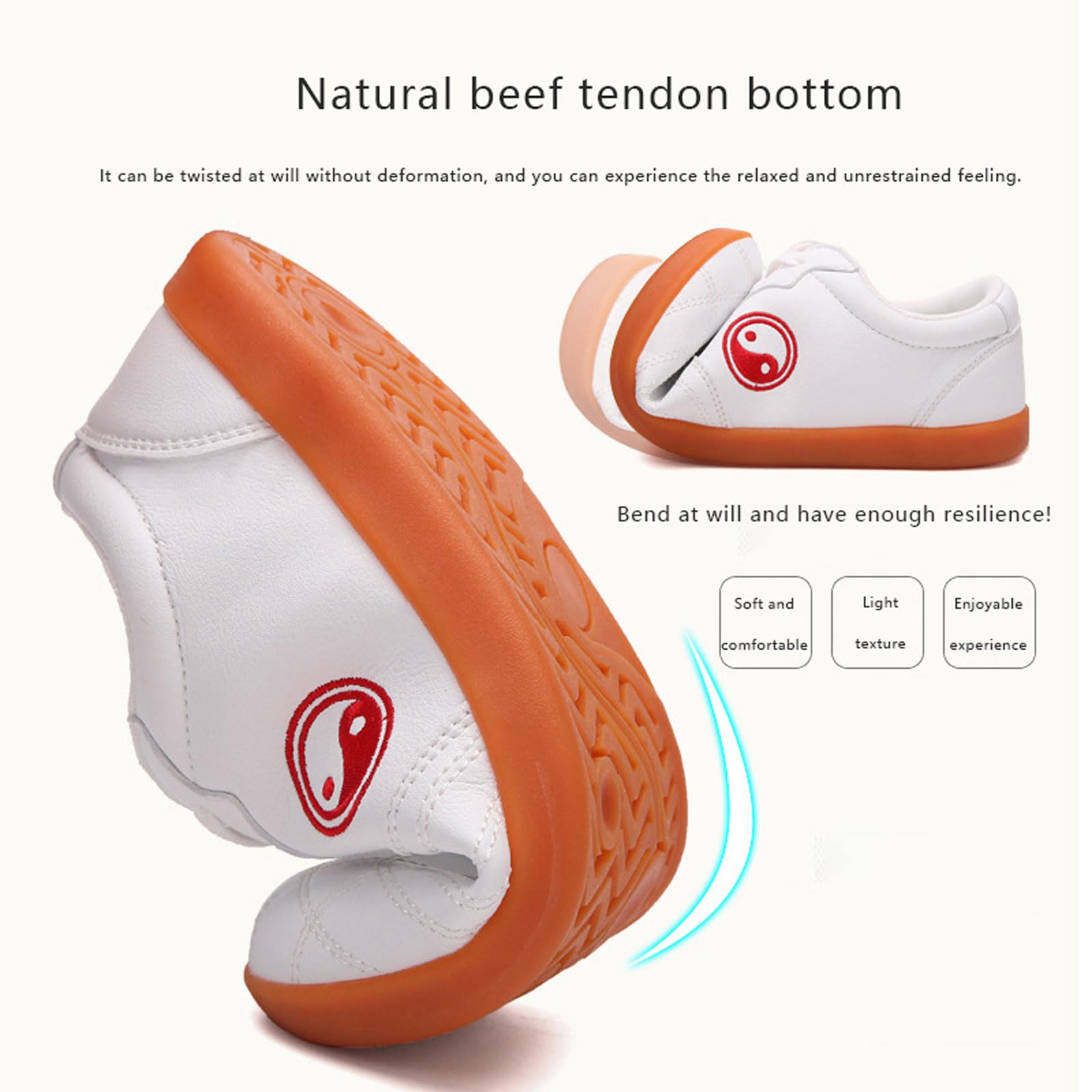 Zapatos de Tai Chi,Karate Kung Fu Tai Chi Zapatos,Unisex Taekwondo Boxeo Kung Fu Tai Chi Deporte Zapatos de Gimnasia,Antideslizante y cómodo Zapatillas de Entrenamiento,para NiñOs Adultos
