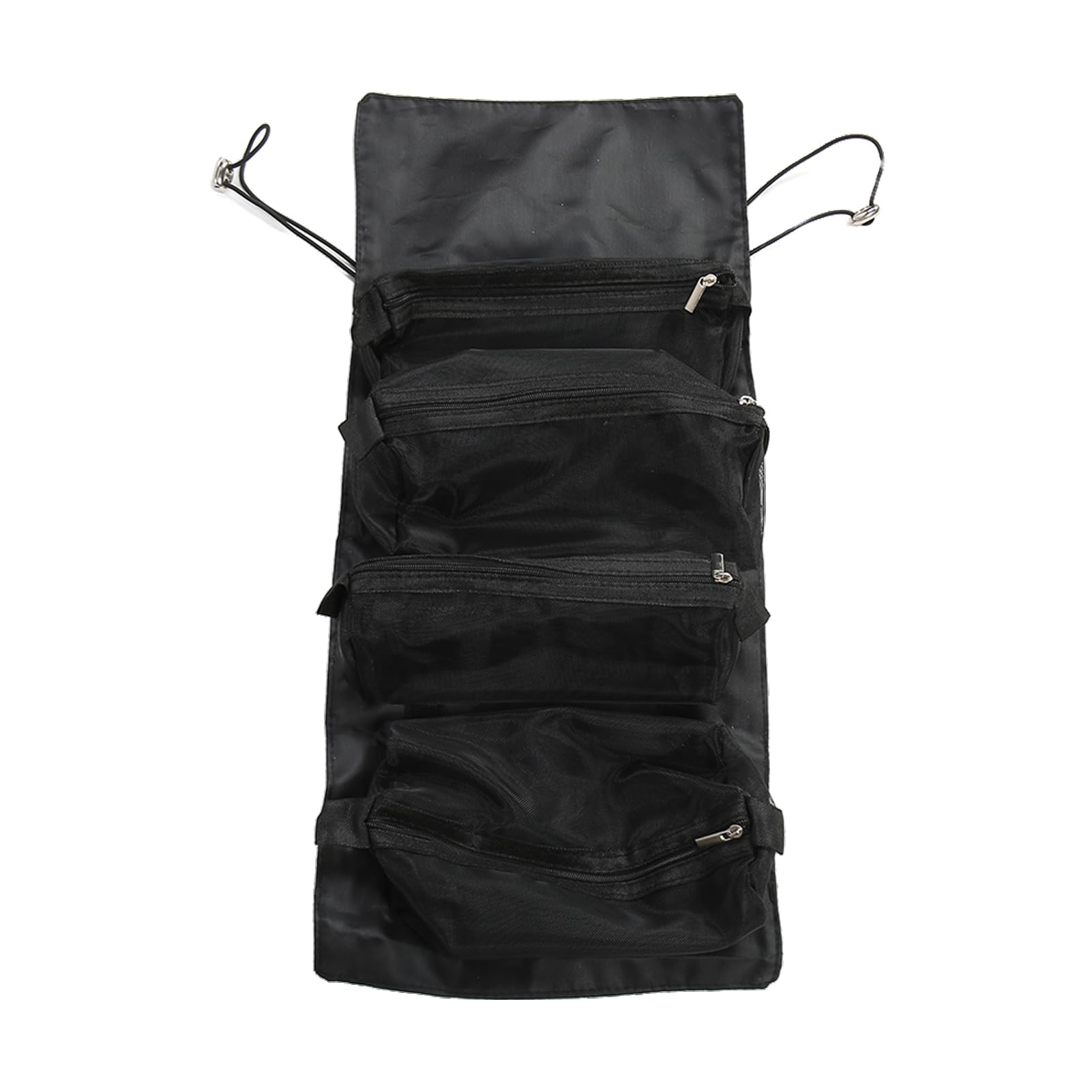 Borsa Cosmetici Da Viaggio Pieghevole - 4 Tasche Staccabili Impermeabili, Organizer Appendibile - Foto 2