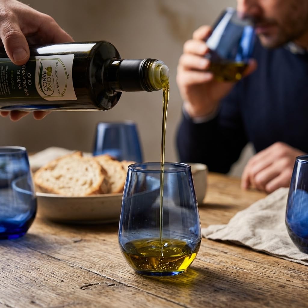 Olio extra vergine di oliva Biologico Coratina 12x750ml – EVO Monocultivar Estratto a Freddo, 100% Italiano Gusto Intenso Gourmet