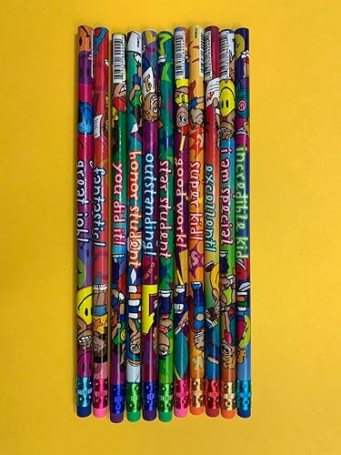 Miniatura 7 de Geddes - Plumas incentivadoras con frases para niños 144 unidades 64244