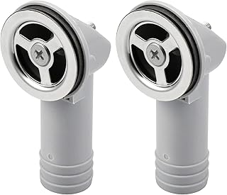 Hinata 2Pcs Overflow Pipes Wash Basin Overflow Head Sink Overflow Head Overflow Pipe for Sink- Round Interface