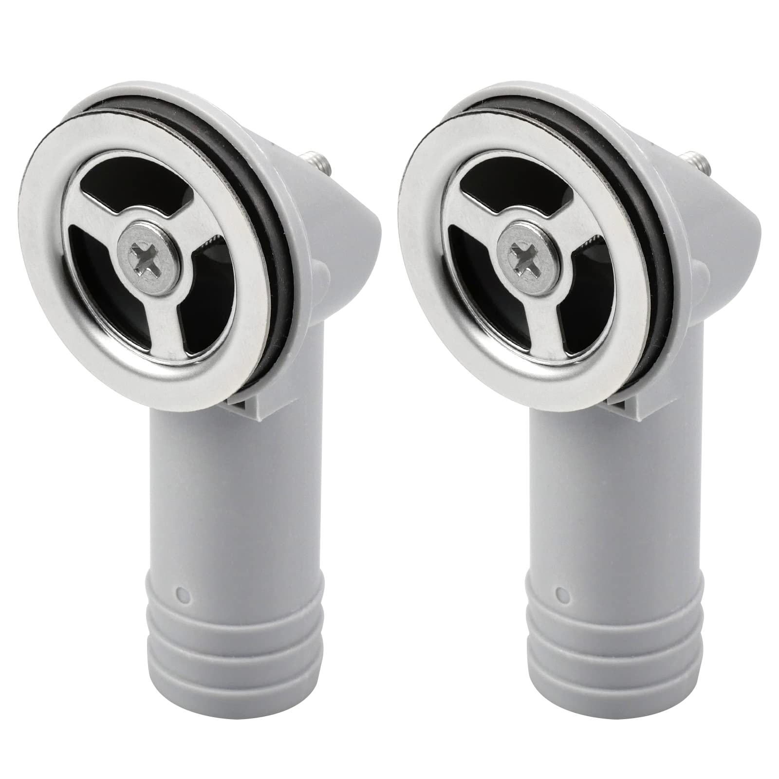 Hinata 2Pcs Overflow Pipes Wash Basin Overflow Head Sink Overflow Head ...