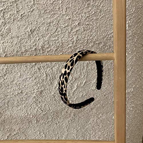 Kddom Leopard Print Headband For Women Girls Leopard Print Headband Cheetah Hairband Hair Accessories Head Band Wrap thumb #1