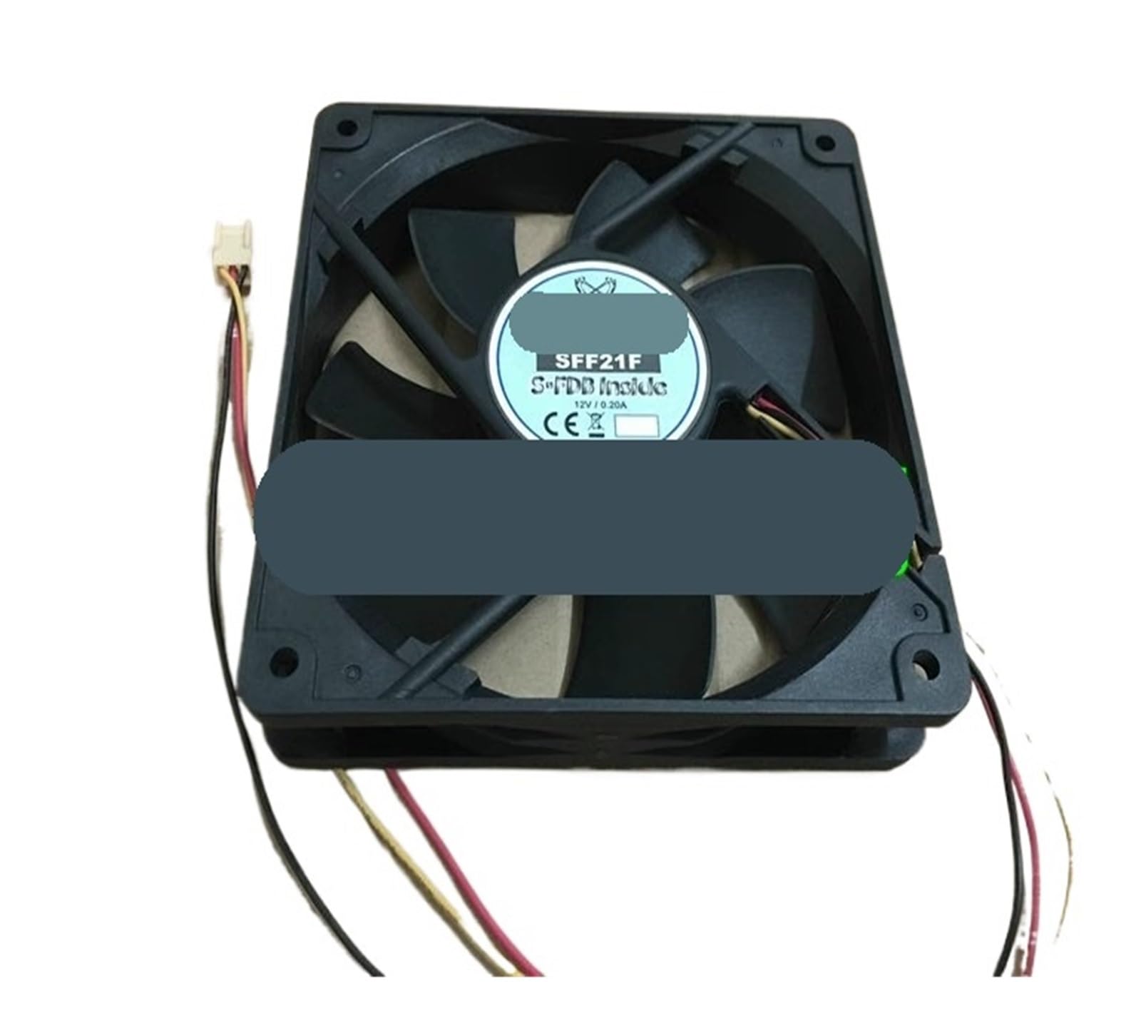 Ventilador 12CM 12025 S-Flex SFF21F DC12V 0.20A para refrigeración de cajas y componentes PC 3