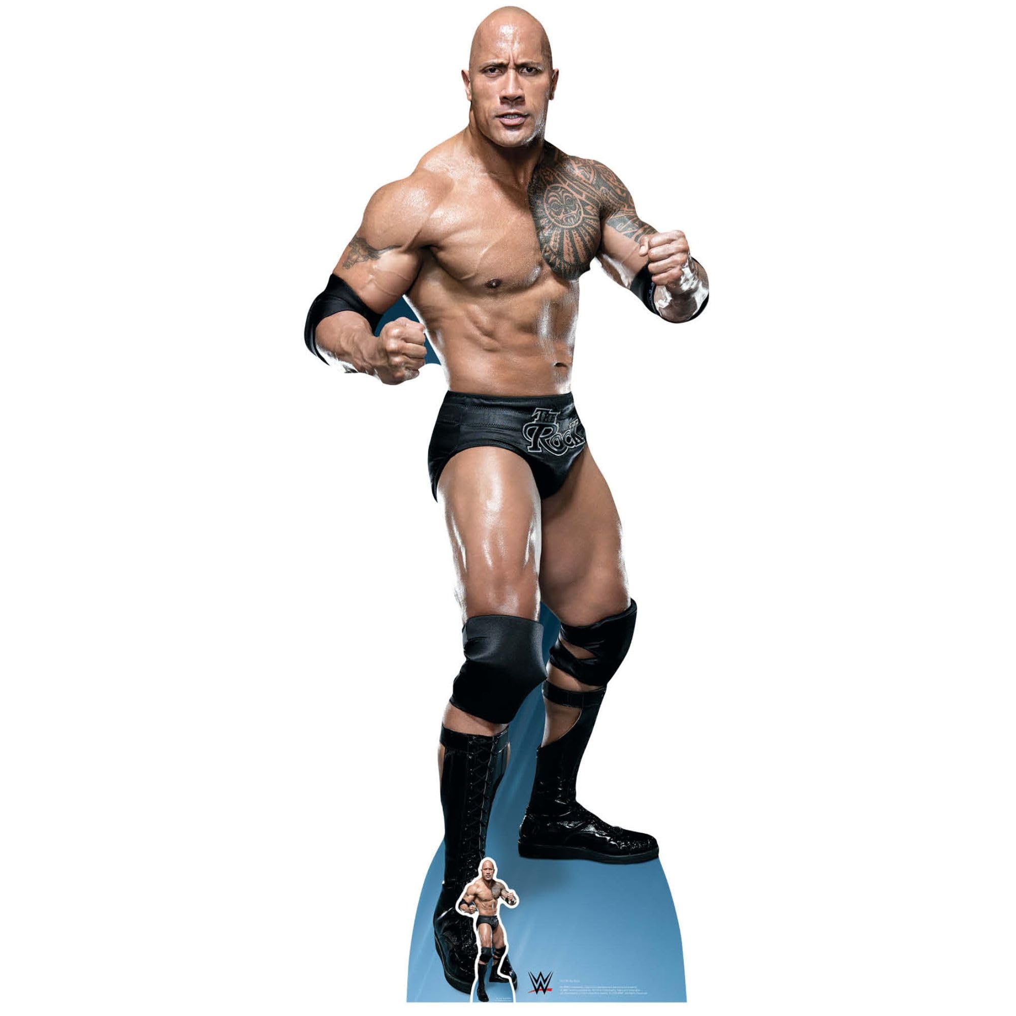 STAR CUTOUTS Rock Official WWE Dwayne Johnson 'Just Bring It', Lifesize Cardboard Cutout,195 cm Tall, 195 x 75 x 195 cm
