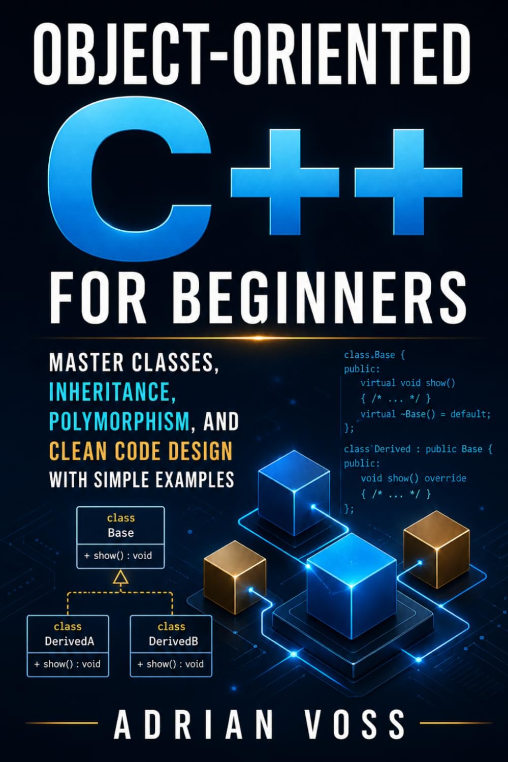 Object-Oriented C++ for Beginners: Master Classes, Inheritance, Polymorphism, and Clean Code Design with Simple Examples (Code Career Mastery)