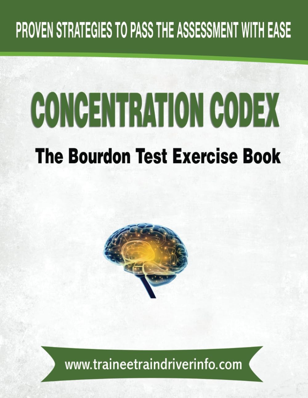 CONCENTRATION CODEX: The Bourdon Test Exercise Book