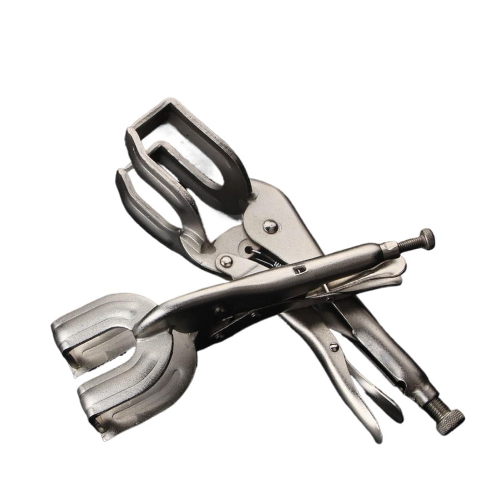 Alicates de bloqueo en forma de C 1 alicate multifunción for soldar tuberías, alicates de soldadura en forma de U, mordaza de bloqueo con agarre ajustable, herramientas de abrazadera fija.(9 inches)
