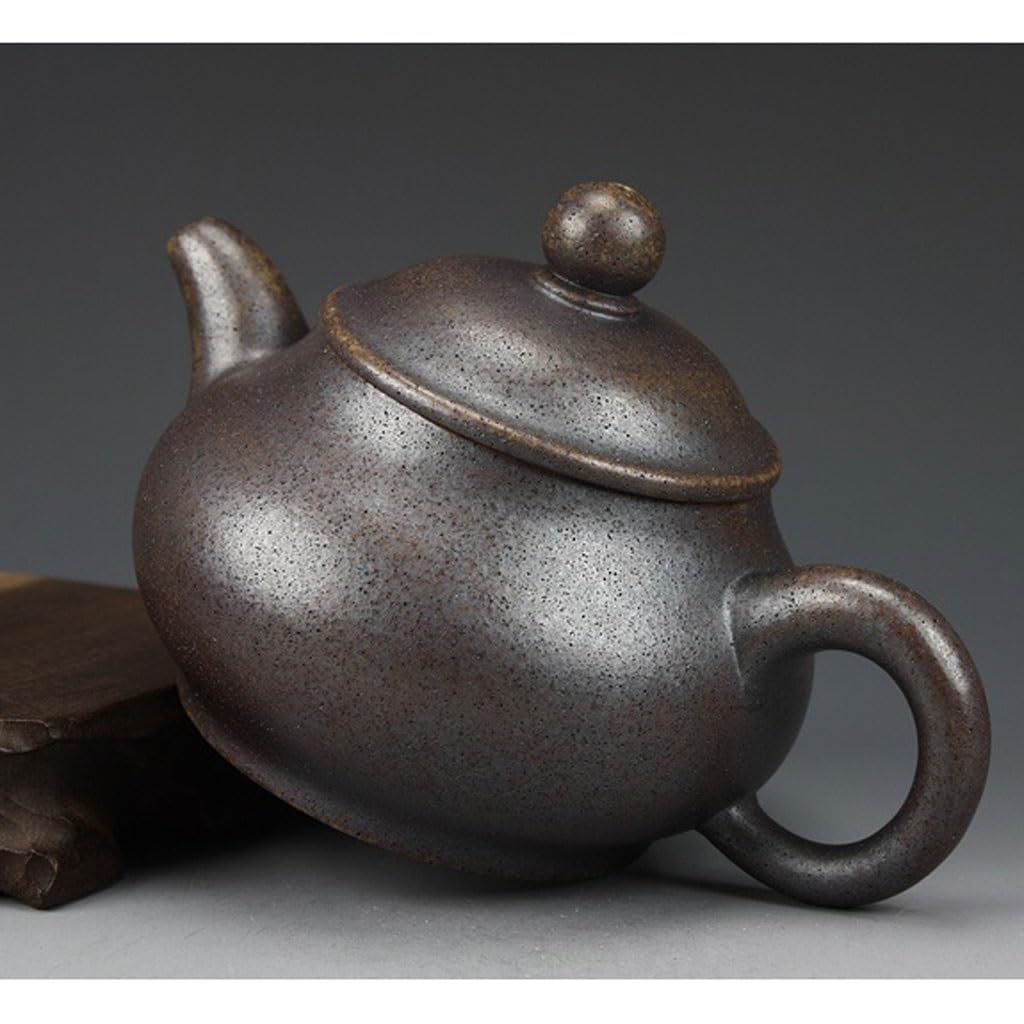 Ceramiczny czajniczek domowy 250 ml fioletowy glina czajniczek czajniczek biuro zestaw do herbaty ręcznie robiony czajniczek popołudniowa herbata impreza czajniczek dzbanek do herbaty ceramiczny