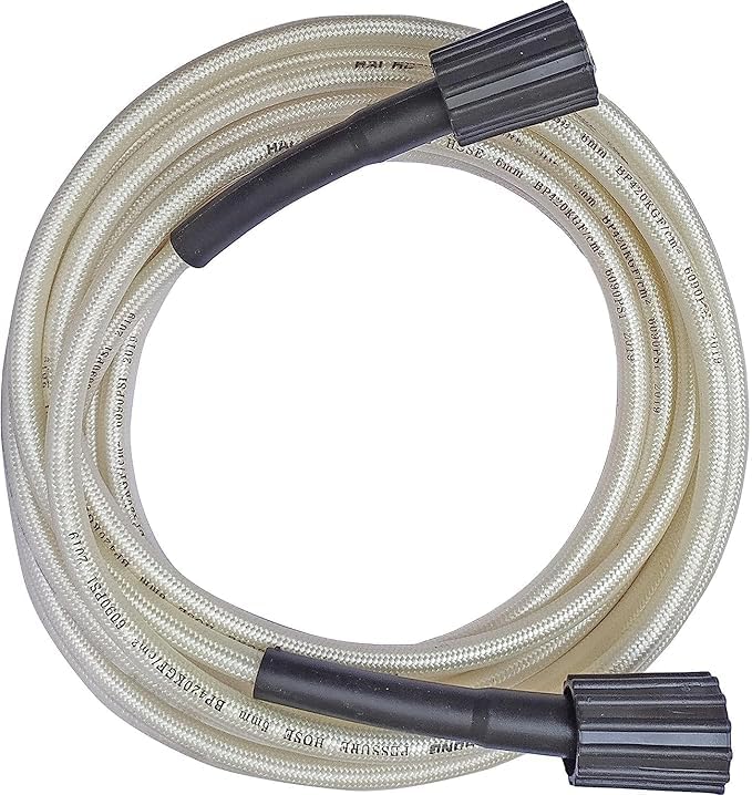 8 Meter Car Washer Pressure Washer Hose Pipe with M22 Connector High Pressure Replacement Hose for Car and Bike Cleaning