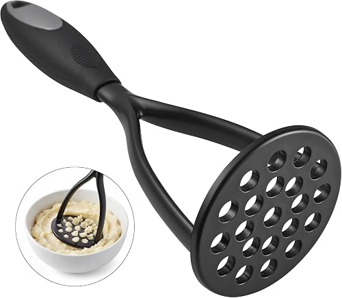 KSENDALO Potato Masher Non-Scratch Food Masher