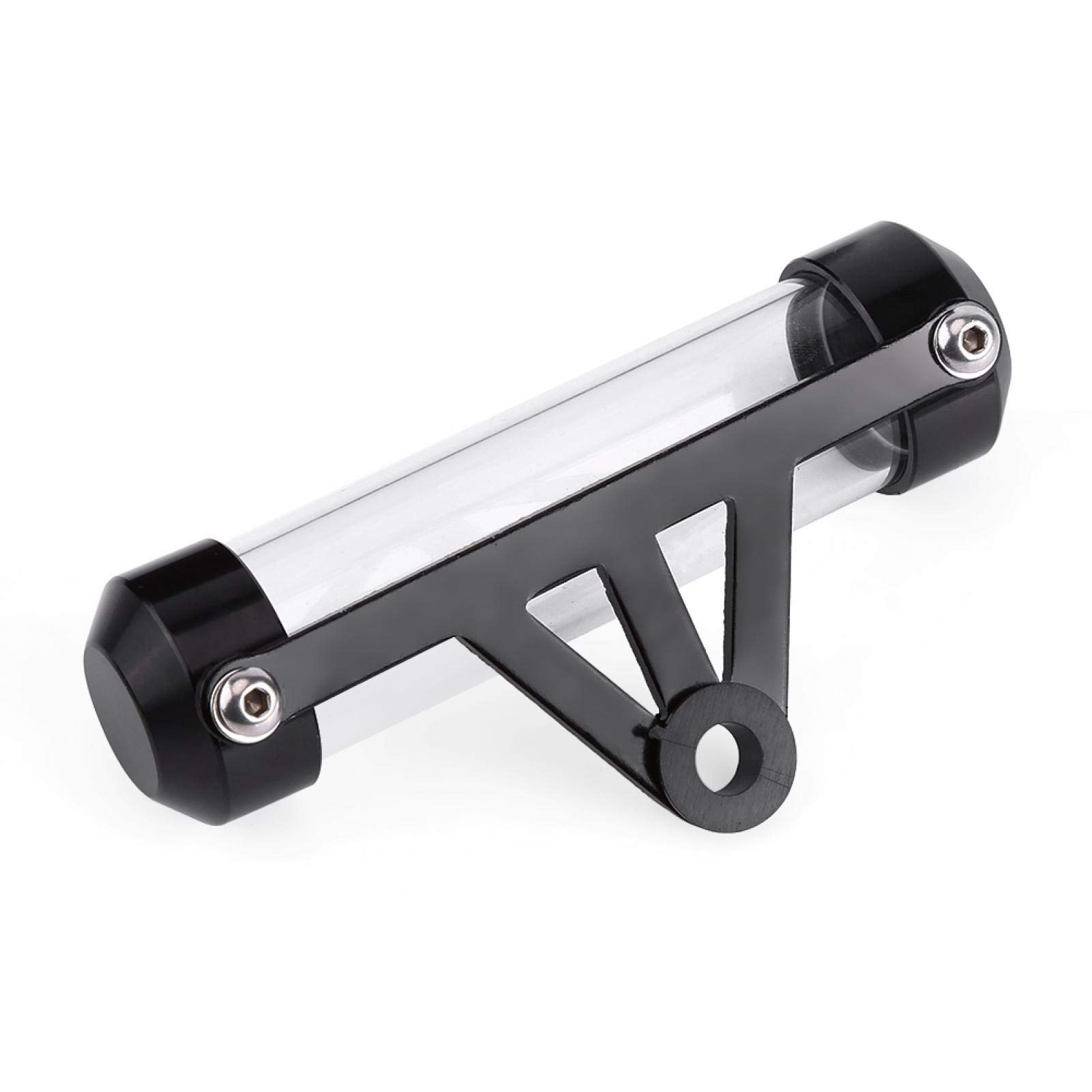 Akozon Soporte de disco de impuestos para coche, motocicleta, tubo de motocicleta, soporte de disco de impuestos para motocicleta, marco de soporte para motocicleta