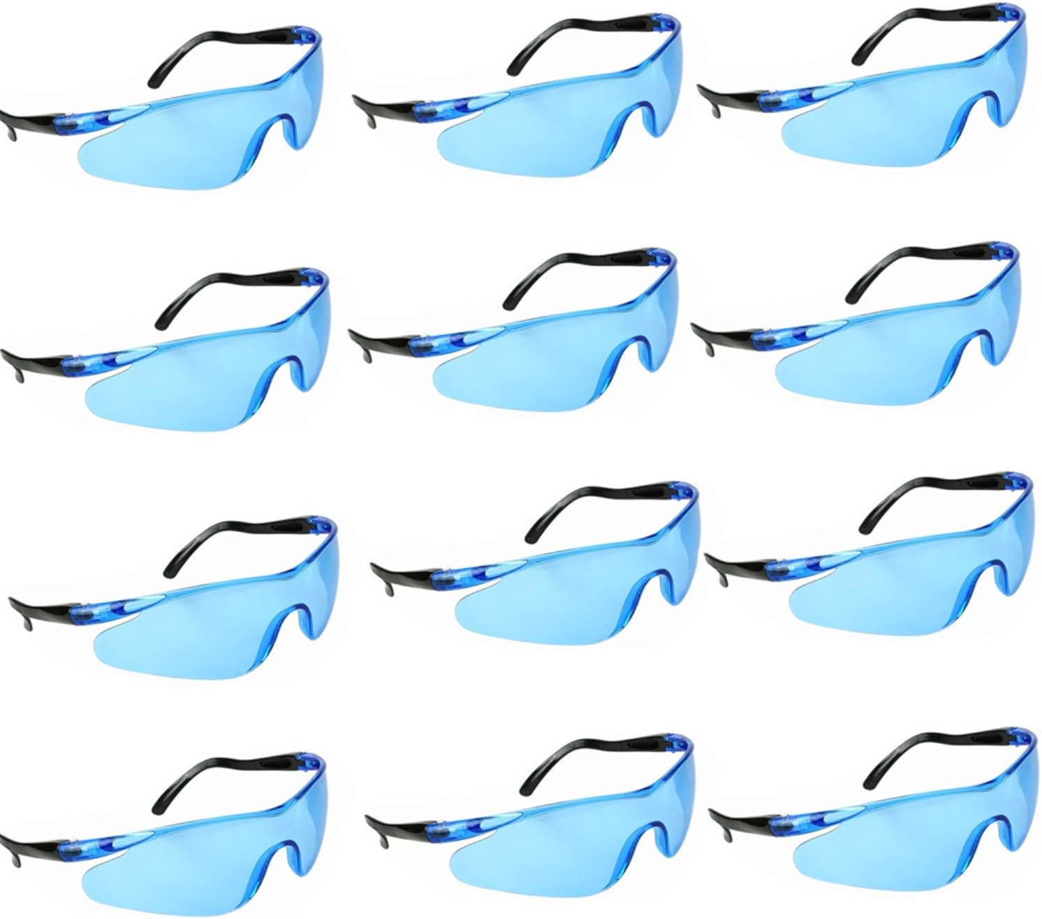 YAAVAAW Safety Glasses12 Pack Safety Protective Glasses,Safety Goggles