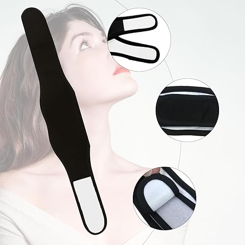 Miniatura 4 de 2 fundas para traqueotomía para traqueotomía, cubierta de estoma de cuello transpirable para polvo, soporte de tubo ajustable para traqueotomía,