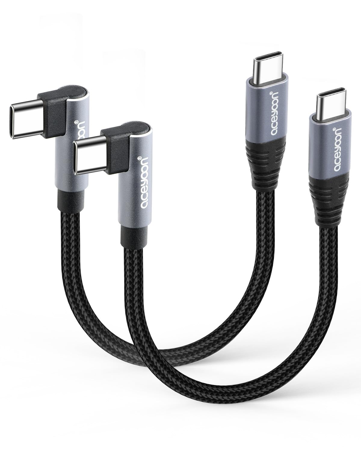 ダミーヘッドMini typecケーブルつき Amazon.co.jp: aceyoon USB C ケーブル 短い 10cm Type-C L字 2本 最大