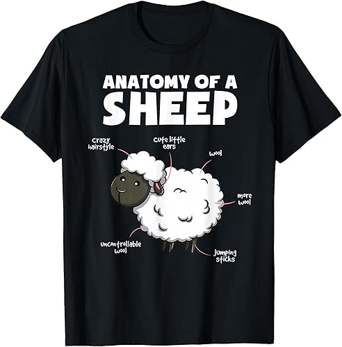 Camiseta Anatomy of a Sheep