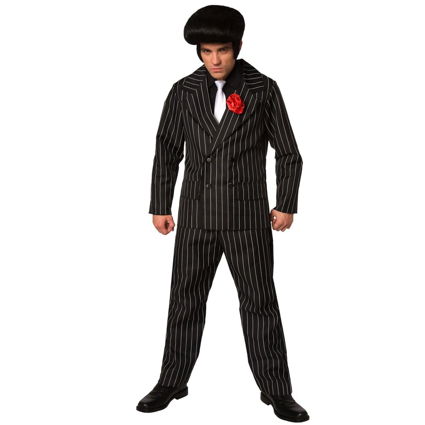 morph Mens Gangster Costume Mafia Pinstripe Suit For Men Quality Criminal - X-Large-picture-13