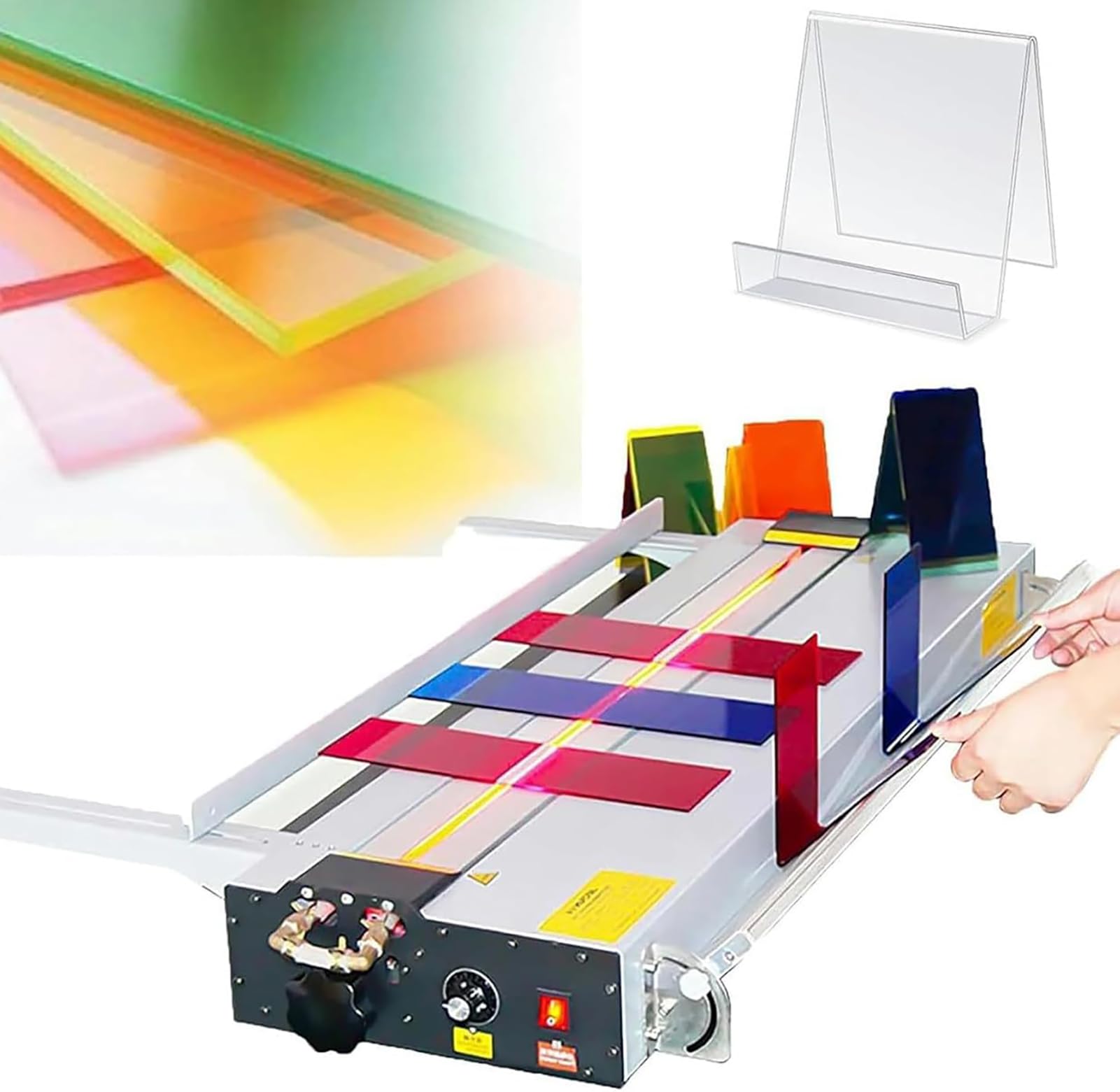 FVPJUXSG Acrylic Bender, Adjustable Heat Bending Machine for Acrylic, PVC, Plexiglass, PC, ABS, PP – Precise Plastic Sheet Bending Tool