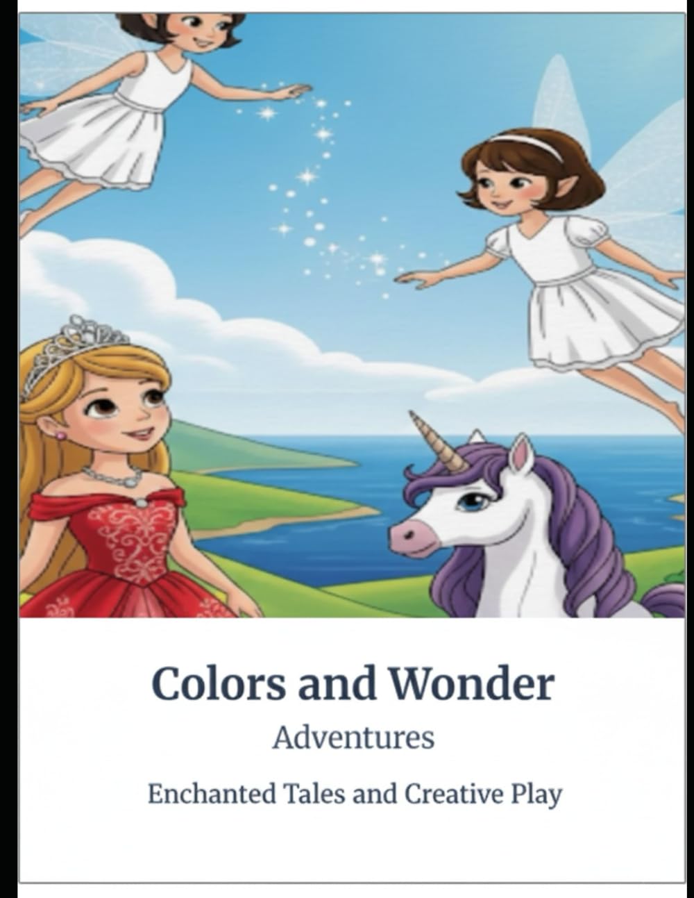 Colors and Wonder Adventures: Read, Color, and Create!