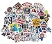 StickerFactory, confezione da 150 pezzi) per set di adesivi in vinile, diversi stili assortiti per Skateboard e Snowboard, da bicicletta, trolley da auto Bumper Stickers Pack, Vintage, Pop Art, Set di adesivi, motivo: Graffiti