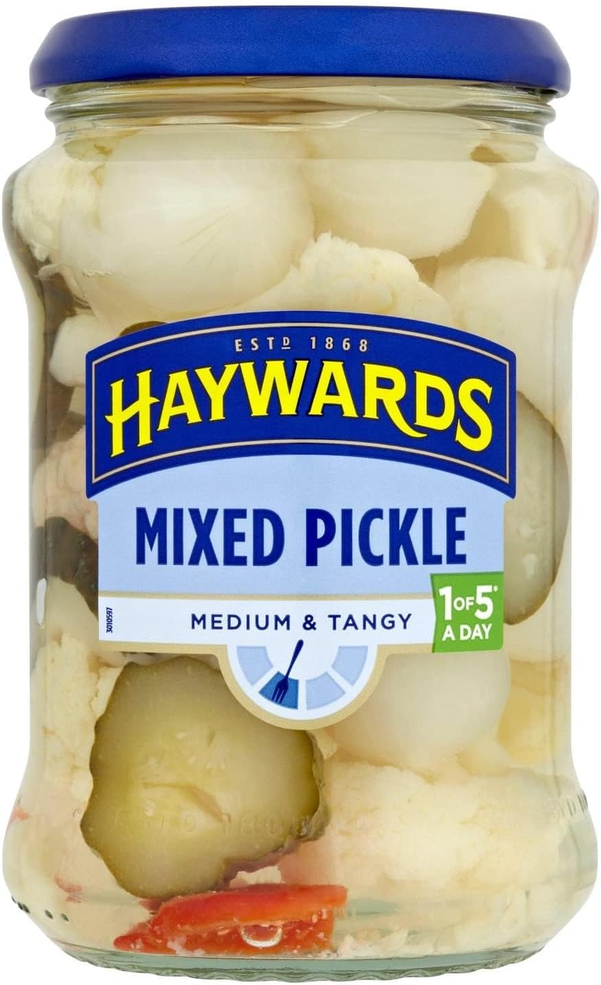 Sarsons Sweet & Mild Silverskin Onions 460g (Pack of 1)