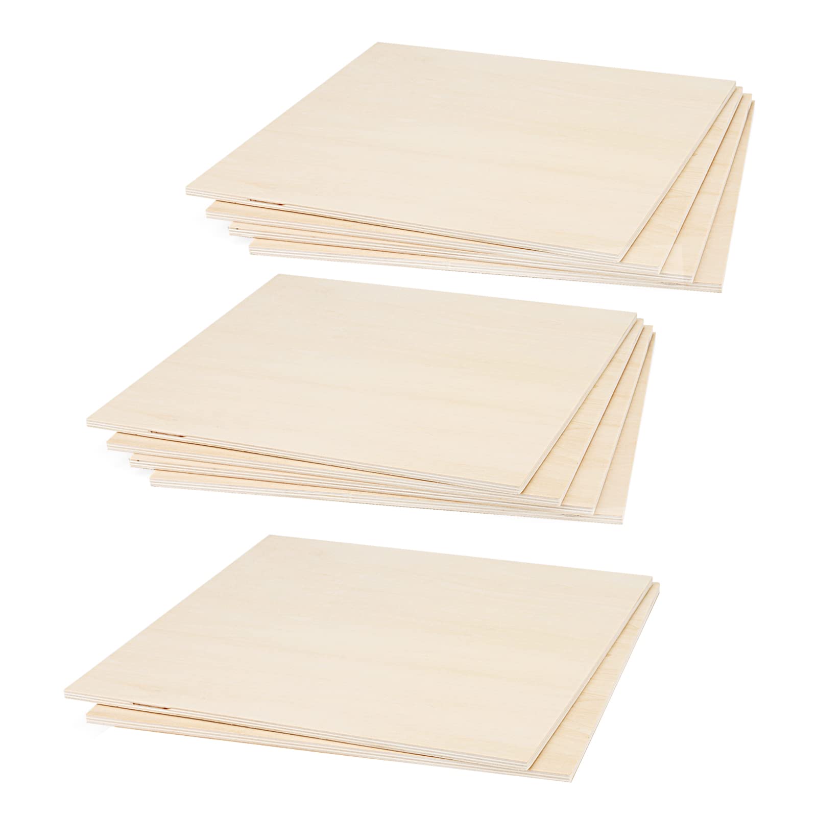 Feuilles de contreplaqué de tilleul 300x300x6mm Japchet bois brut pour modélisme gravure laser