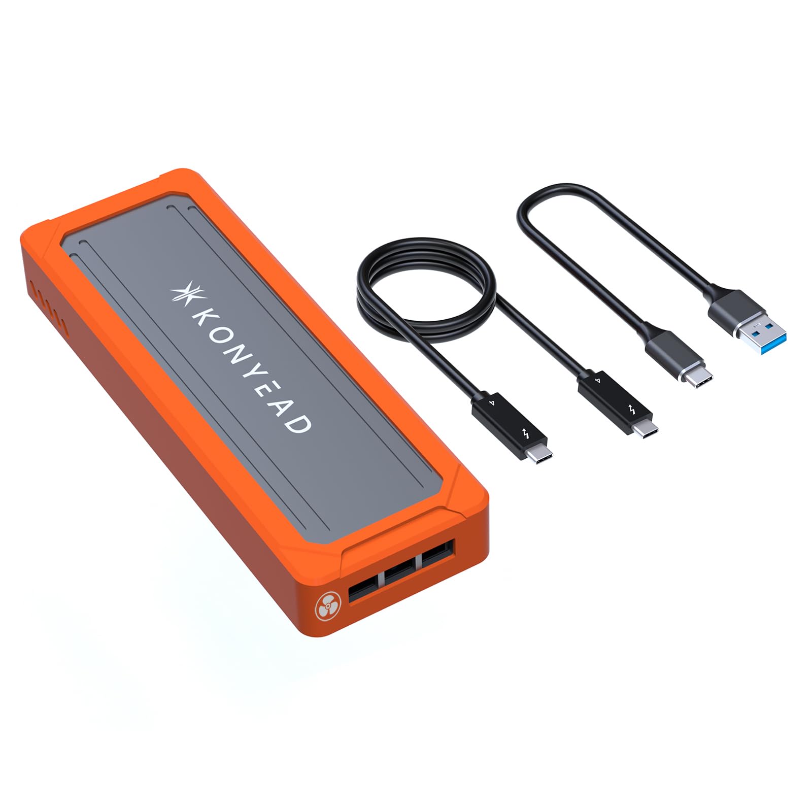 KONYEAD 40Gbps NVMe Enclosure, Compatible with M1 Pro/Max/M2 Mac,Support 8TB M.2 SSD,Compatible Thunderbolt 4/3 USB4.0/USB3.2/3.1/3.0/USB C Aluminum NVMe Adapter(8117) in Kenya | 23697346011 KONYEAD 40Gbps NVMe Enclosure, Compatible with M1 Pro/Max/M2 Mac,Support 8TB M.2 SSD,Compatible Thunderbolt 4/3 USB4.0/USB3.2/3.1/3.0/USB C Aluminum NVMe Adapter(8117) in Kenya | 23697346011