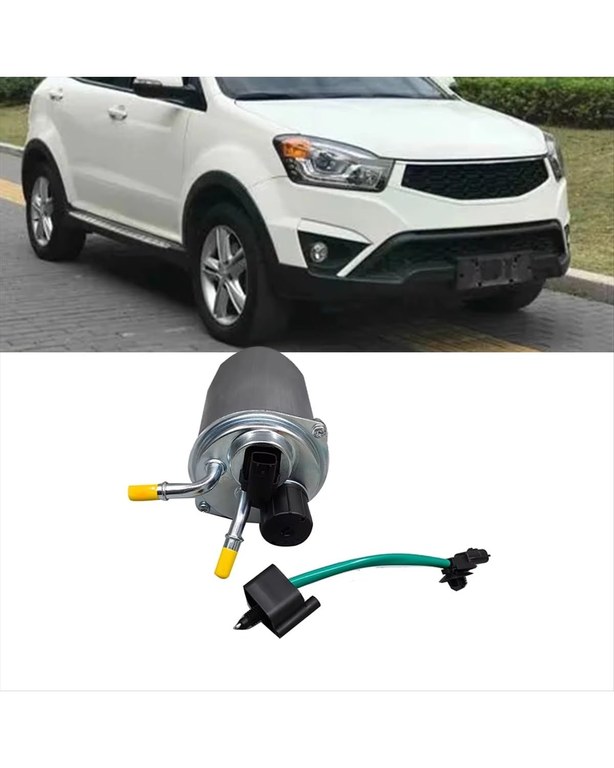 Para Filtro De Combustible Diésel Ssangyong Actyon Sports Korando | Para Rexton Rodius Kyron 2010-2014 OE:M4681 K22470 28260407, con sensor