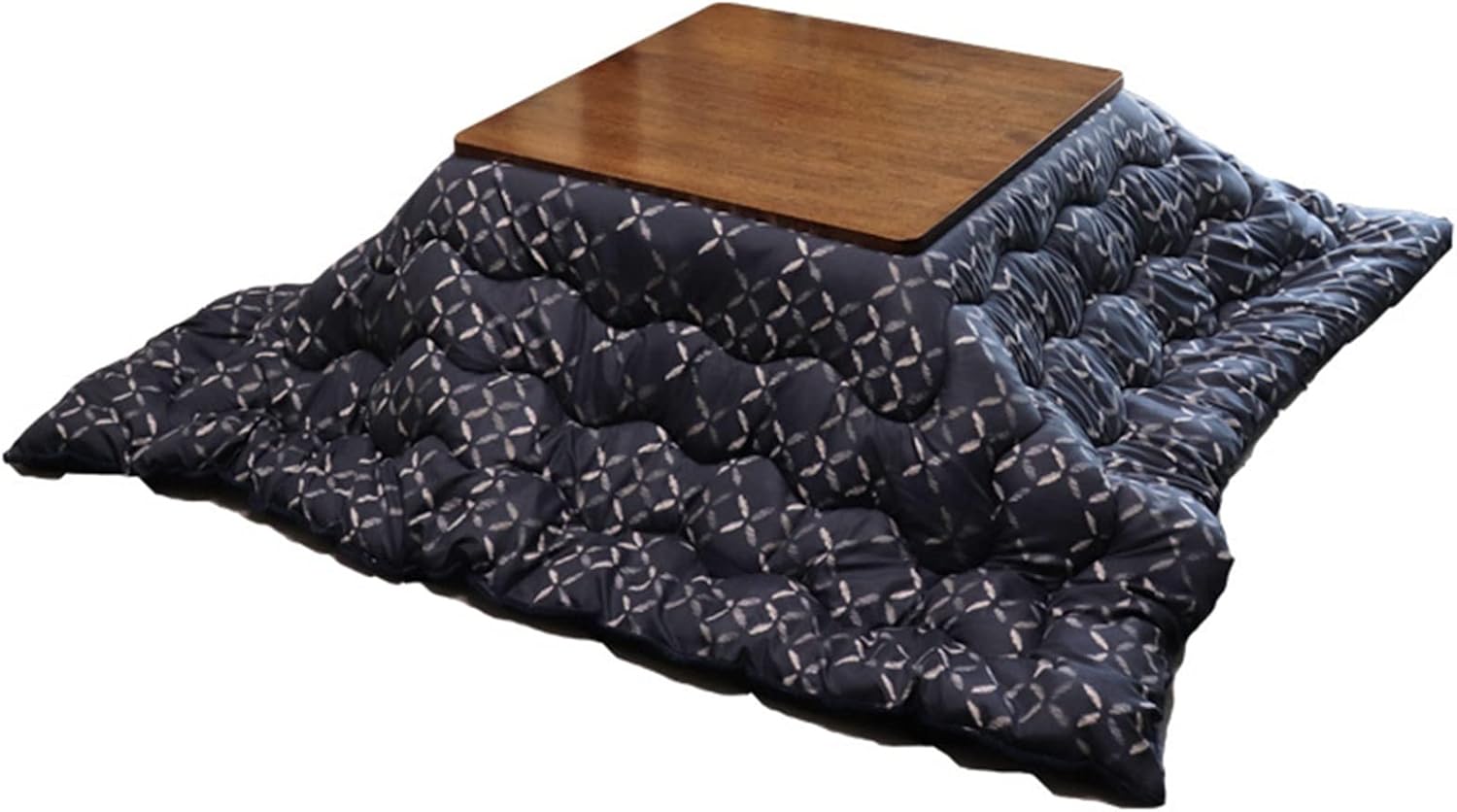 Japanese Kotatsu Table with Heater and Blanket Tatami