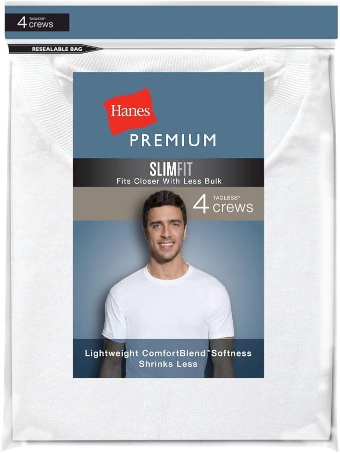 hanes slim